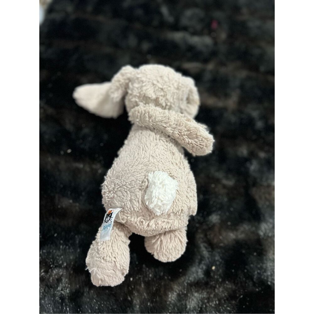 Jellycat London Bashful Bunny Rabbit 12" Plush Stuffed Animal Taupe / Tan - Picture 4 of 4